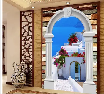 

custom 3d wallpaper Mediterranean customs 3d customized wallpaper bathroom 3d wallpaper photo wall murals wallpaper