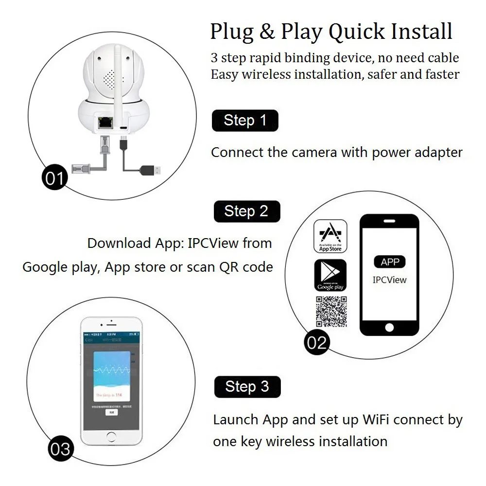 Wanscam HW0021 720P HD WiFi ip-камера двухсторонняя аудио PTZ беспроводной детский монитор домашняя камера видеонаблюдения ИК 10 м