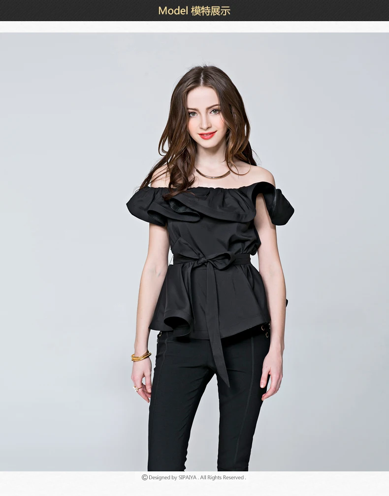  Ladies Clothing Office Blouse (9)