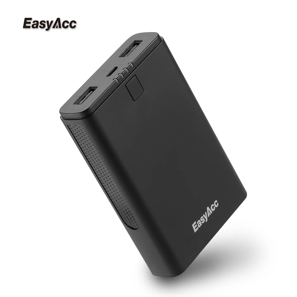 

EasyAcc 9000mah 18650 Power Bank External Battery Portable Mobile Fast Charger Dual USB Powerbank for iPhone Samsung HTC