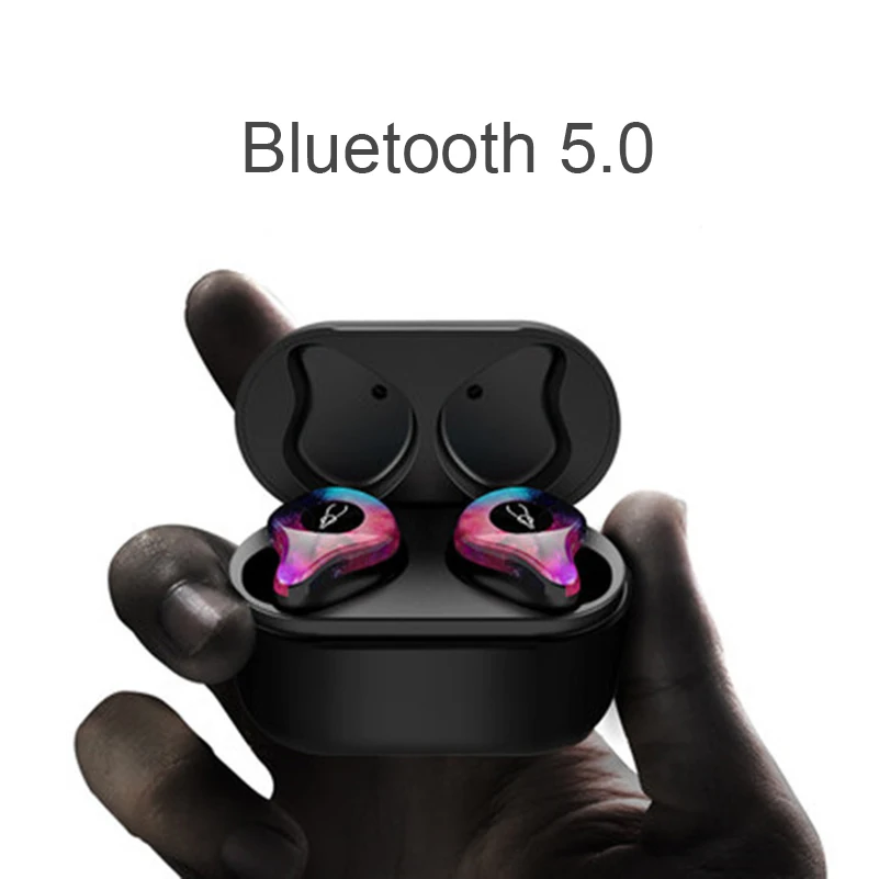 High Quality TWS Wireless Bluetooth Eearphone Mini 3D Stereo Sound Headset Wireless Waterproof Sport Headphone for Smart Phones