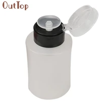 OutTop Best Deal New Good Quality Pump Dispenser Bottle Nail Art Acetone Polish Makeup Remover Manicure Nail Art Tools 1PCS