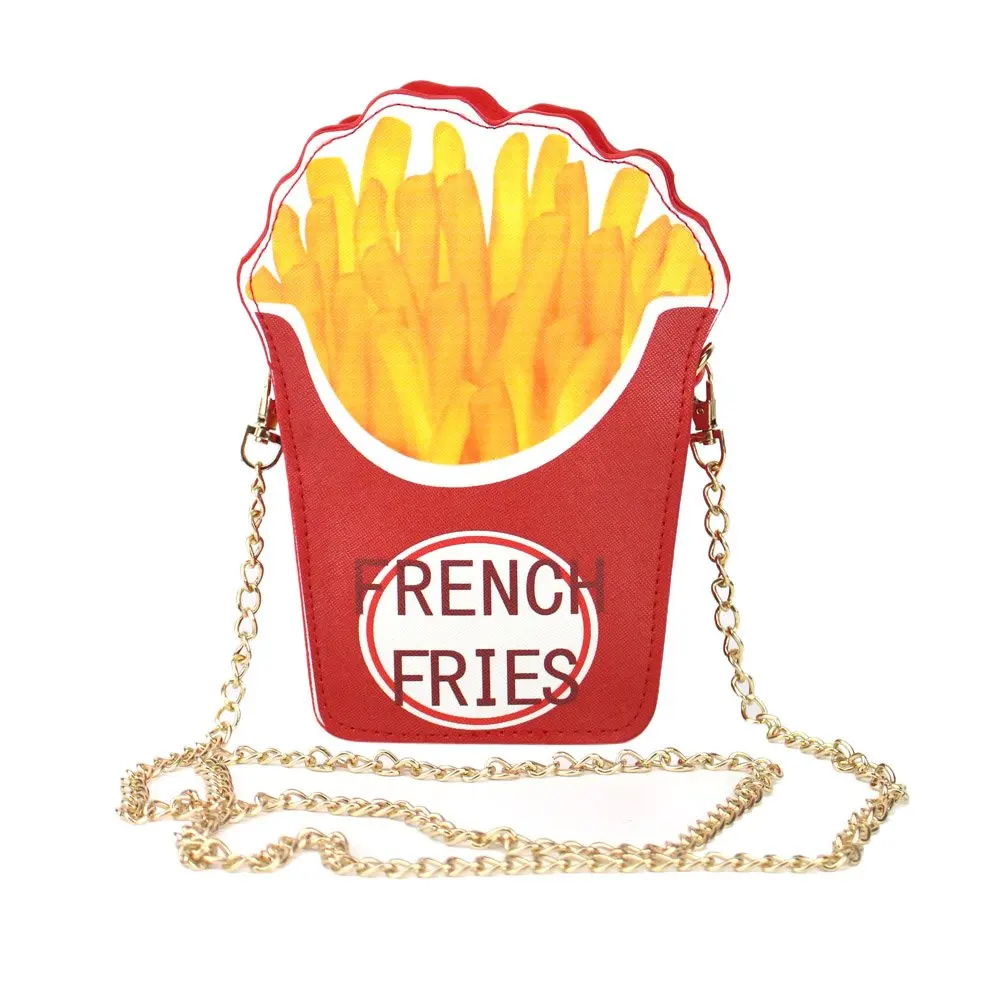 

Novelty French Fries/Hamburger/Popcorn Crossbody Bags Shoulder Bags Handbag Messenger Bags Purses for Woman