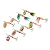 10pcs/lot LUSHAZER fishing spoon lures spinner bait 2.5-4g fishing wobbler metal baits spinnerbait isca artificial free with box ► Photo 3/6