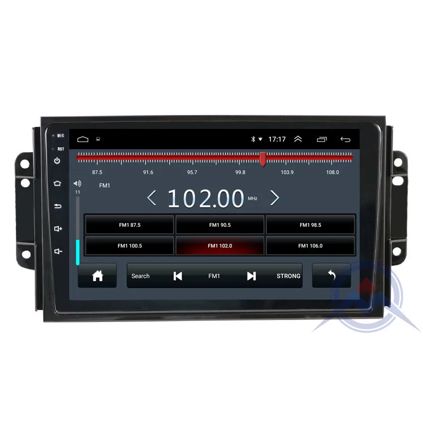 Excellent ZOHANAVI 9 inch car radio for Chery Tiggo 3 3X Tiggo 2 Android car dvd player with GPS Navi,bluetooth,SWC,wifi 2