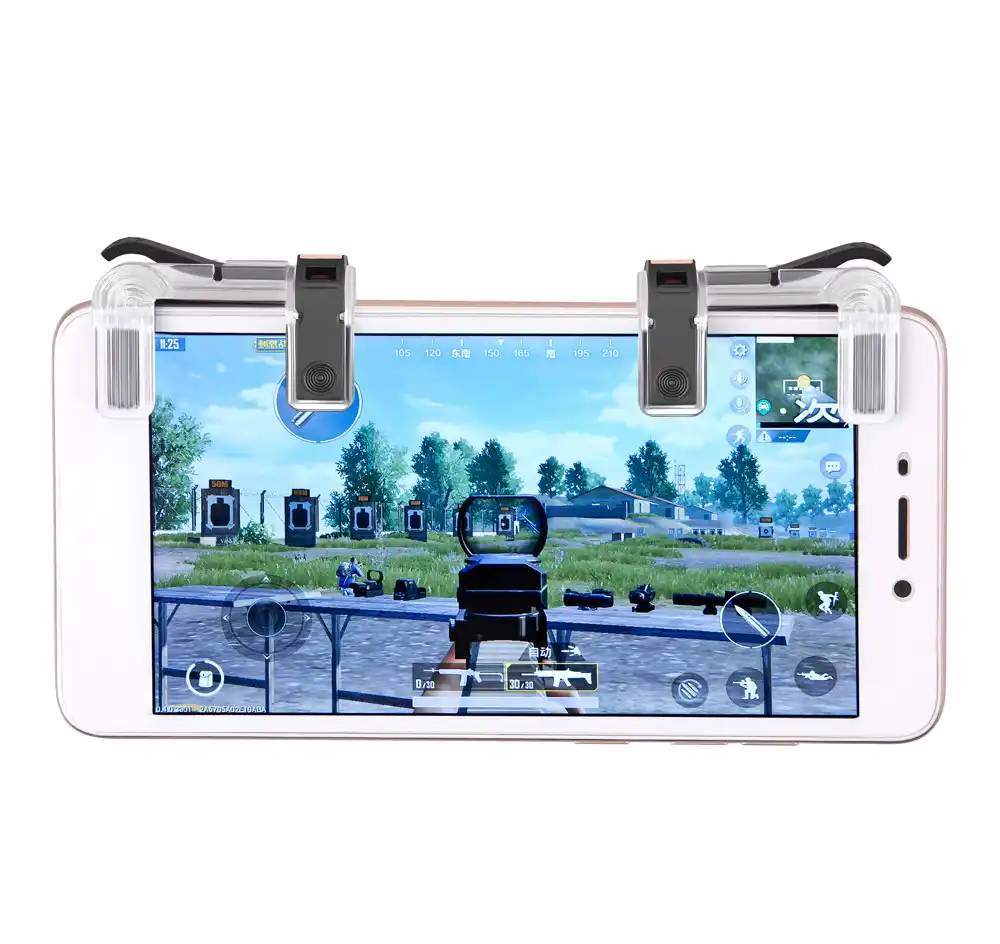 Phone Mobile Gaming Trigger Fire Button Handle for PUBG L1R1 ... Phone Mobile Gaming Trigger Fire Button Handle for PUBG L1R1 ... -