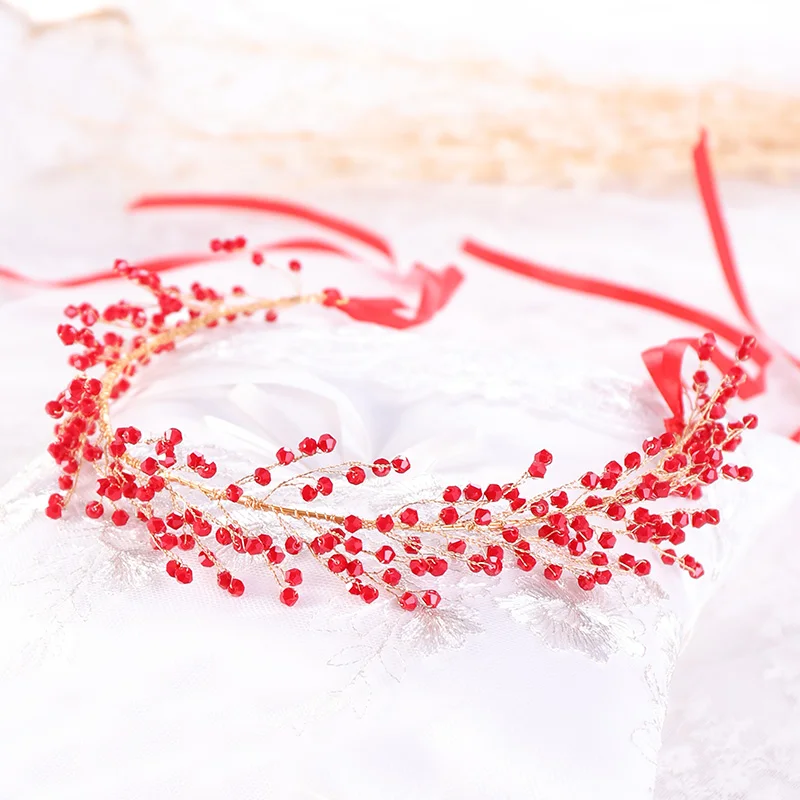 Red Hairbands  (6)