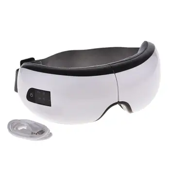 

4S Wireless USB Rechargeable mode Bluetooth Foldable Eye Massager Reducing Eye Bag Black Dark Circles Eye Protector