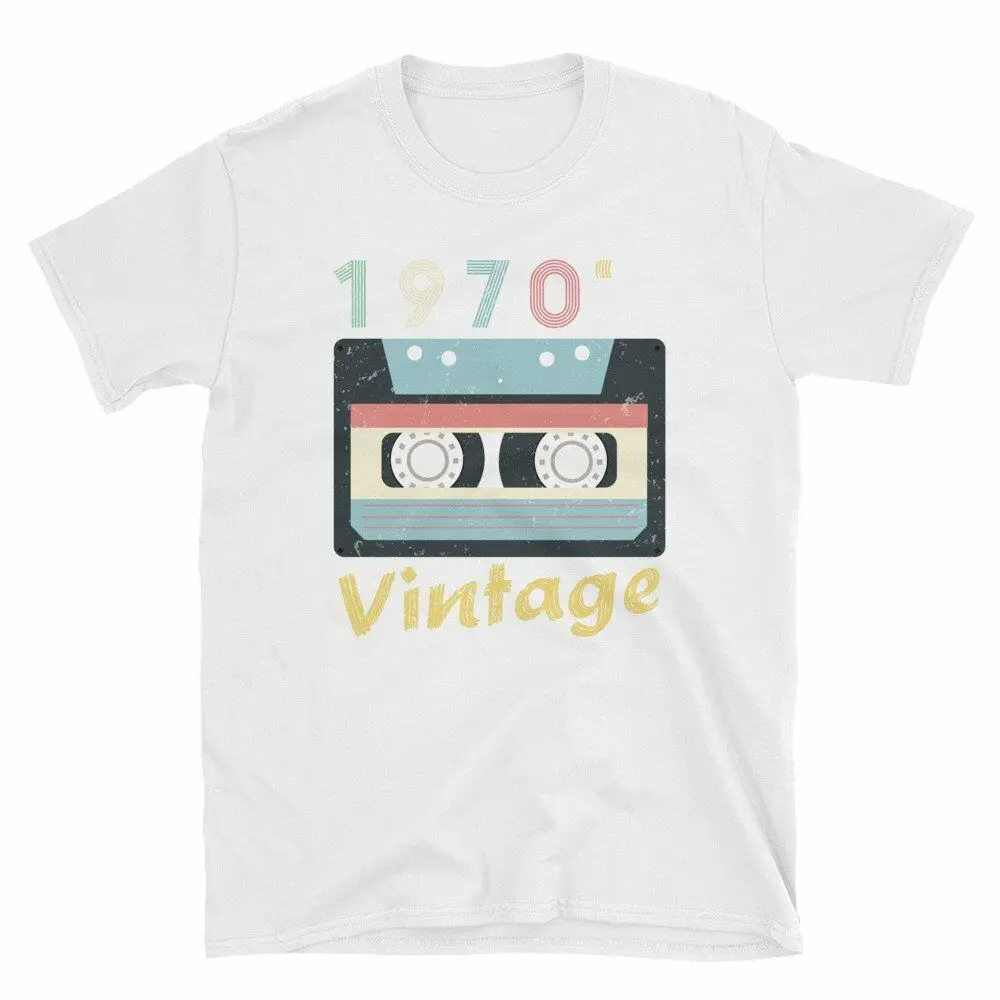 Мужская футболка с кассетной лентой в стиле ретро I Made You Mix 70 S для подарка на день