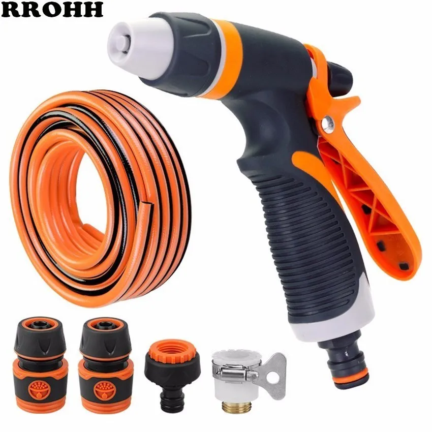 

Spray Lawn Watering Multi-function Car Wash High Pressure Durable Hand-held Hose Sprinkle Water Nozzle Garden Irrigation system