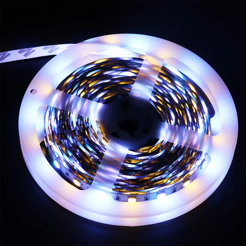 Ленсветильник светодиодная водонепроницаемая 12/10 мм 5050 SMD 5 м 300 светодиодов|rgb warm