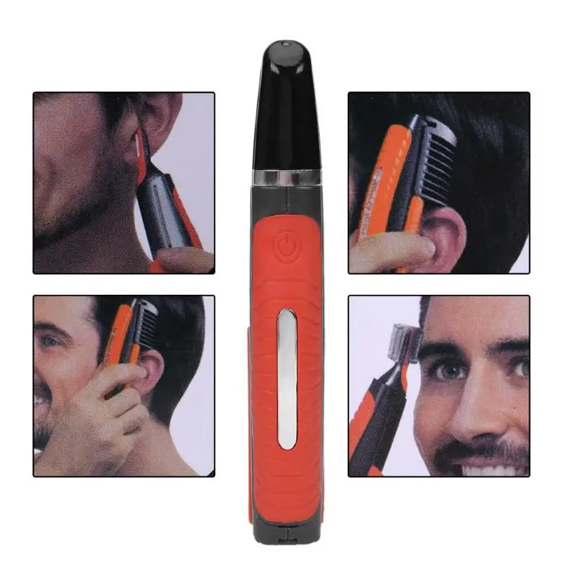 Многофункциональный электробритва Портативный бритья Уход за лицом Для мужчин триммер для бороды машины fit 3 В батареи питания