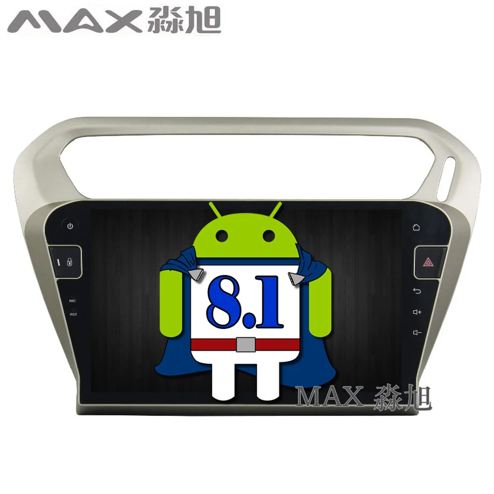 MAX Android 8 1 автомобильный dvd-плеер для Peugeot 301/Citroen Elysee 2014 2015 2016 Радио BT 3/4G WiFi SWC GPS