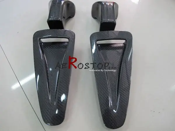 

08-16 R35 GTR HOOD SCOOP WITH AIR TUNNEL(4PCS) CARBON FIBER