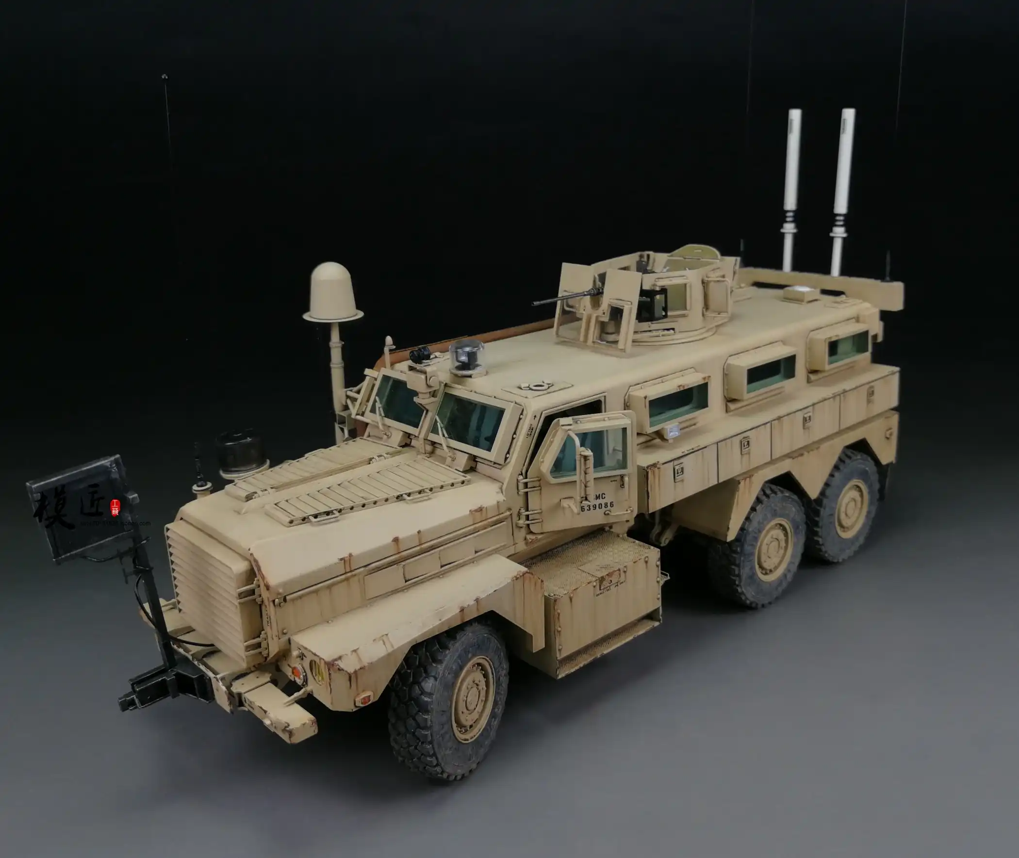 mrap diecast model