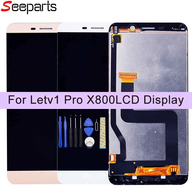 ЖК-дисплей для Letv Le 1 Pro X800 ЖК-экран кодирующий преобразователь сенсорного экрана