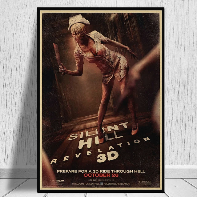 Silent Hill Posters Movie Wall Stickers Kraft Paper Paper Prints High  Definition Livingroom Bedroom Home Decoration - AliExpress