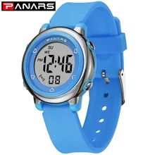 PANARS Children Digital Sport Student LED Kids Waterproof Watches Fashion Cute Boys Girls Wrist Watch Gift Watch Alarm Men Clock