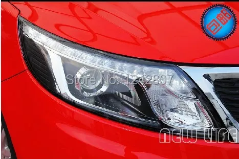 Для 2012-2013 KIA K2 kia Rio светодиодный HID головной светильник s, фары, HID грыжи лампы, светодиодный комплект, автомобильные товары, ксеноновый светильник