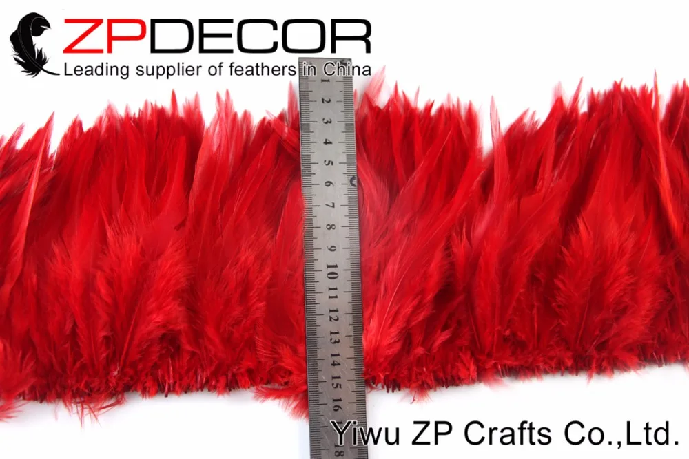 Новинка! Zpdecor 700-800 шт 4-6 дюймов окрашенные красные подвешенные перья для украшения фиалка "петушиные перья" для украшения костюма