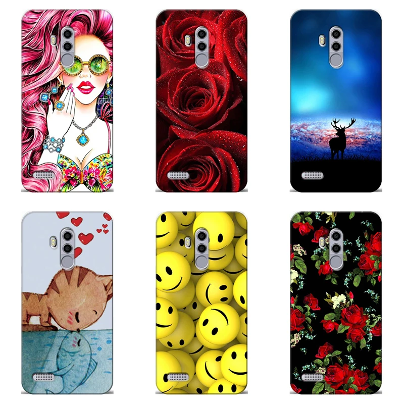 

Soft TPU Print Case Cover for Leagoo T8S Original Phone Cases Silicone Back Covers Flower Para Colorful Coque