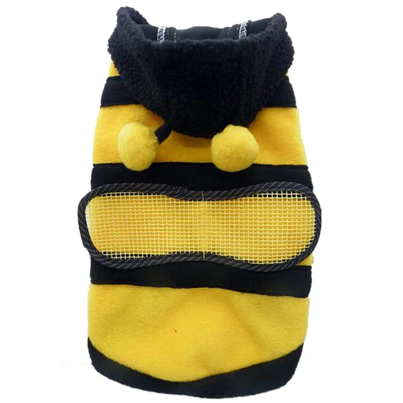 

Lovely Dog Cat Pet Supplies Cute Bumble Bee Dress Up Costume Apparel Coat Clothes New