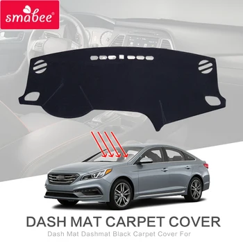 

smabee for HYUNDAI SONATA 2015-2017 Accessories Non-Slip Dash Mat Anti-Slip Dashmat Car Dashboard Pad Carpet Cover Sunscreen