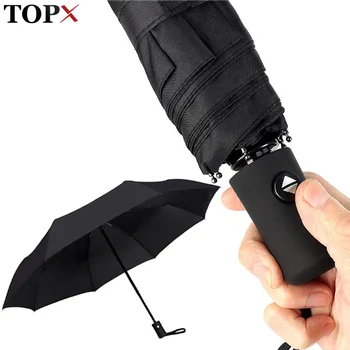 

Umbrella Rain Women Automatic 3Folding Strong Wind Resistant Umbrella Light and Durable Compact Outdoor Travel For Men Umbrella