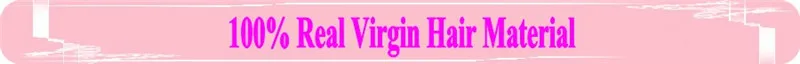 100% Real Virgin Hair Material