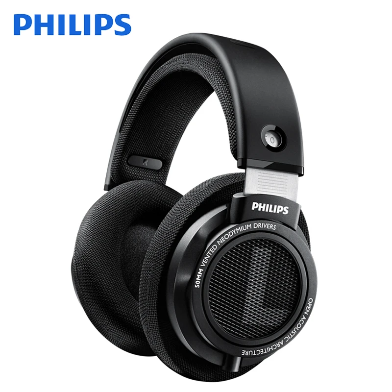 Оригинальные Наушники Philips SHP9500 с активным шумоподавлением, 3 метра, длинная гарнитура HIFI для Xiaomi SamSung