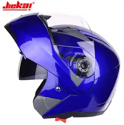 Мотоцикл Jiekai шлем для мотокросса шлем Чоппер Capacetes De Motociclista откидной шлем Casco мото гоночный мотоциклетный шлем