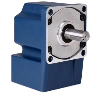 

Zhongda Motor 80mm AC/DC Arc Cone Right Angle Reducer Solid shaft 4GN60RT match motor Z4D40-24GN 2 pcs send to Vietnam