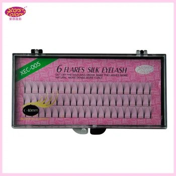

6D Cilia Makeup Fake Lashes 0.10mm C Curl 6 Flares Silk Eyelashes High Quality Eye Lashes Natural Eyelash Extension