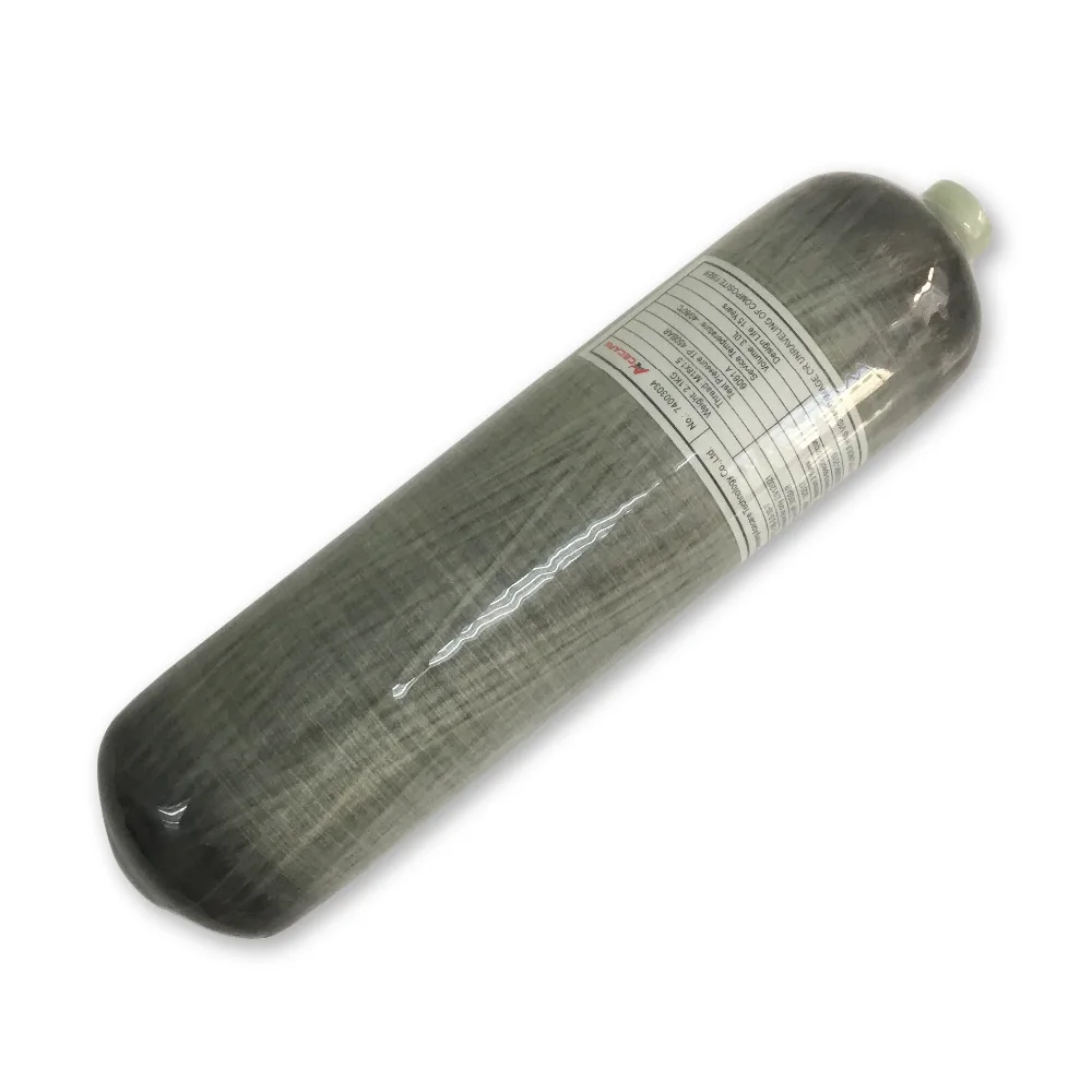 PCP Air Tank 3L 4500PSI 300Bar High Pressure Composite Carbon Fiber Cylinder/SCBA Diving Tank Pcp Air Rifle Gun Acecare AC103