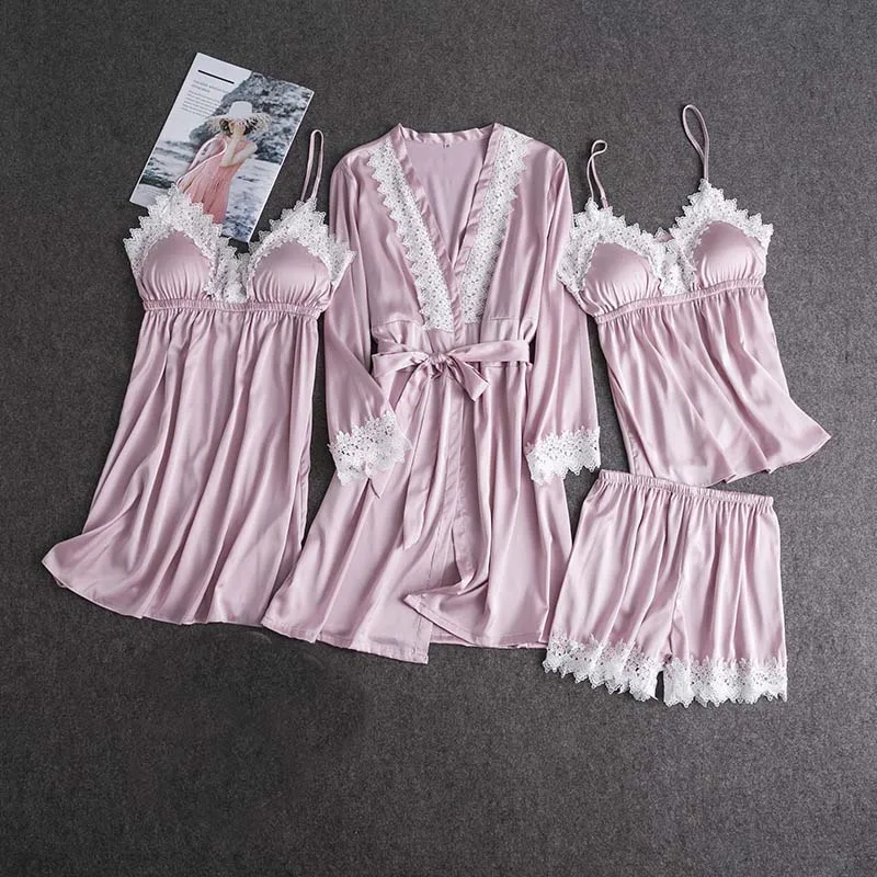 MECHCITIZ-2019-new-women-s-robe-gown-sets-spring-silk-satin-bathrobe-sleepwear-dress-short-lace (3)