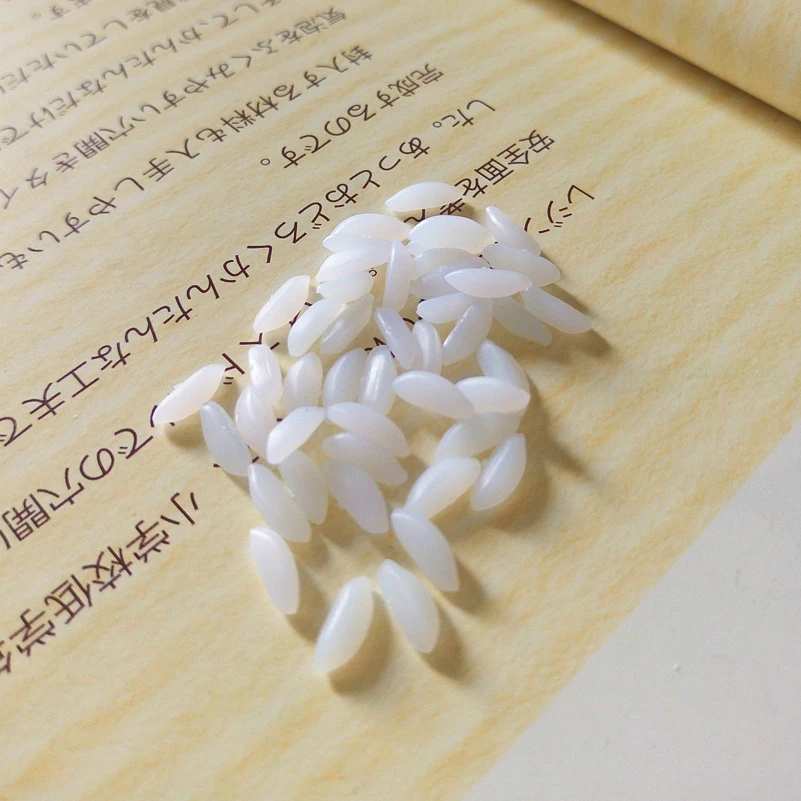 plastic miniature rice