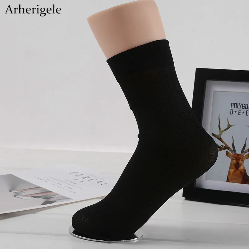 Arherigele 20pair Summer Socks for Men Elastic Breathable Unisex Short