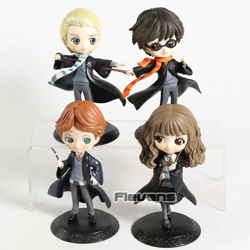 

Q Posket Hogwarts Harry Ron Hermione Malfoy Dolls PVC Figure Collectible Model Toys
