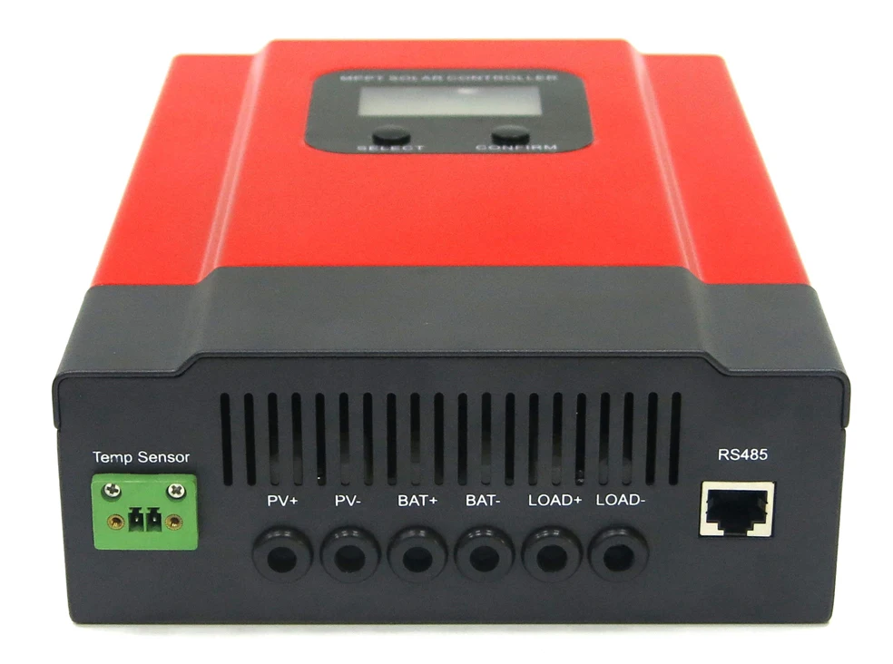 MPPT Контроллер заряда для фотоэлектрических систем 20A/30A/40A/50A/60A, DC12V/24 V/36 V/48 V автоматическое распознавание, с RS485 difault.(Wifi опционально