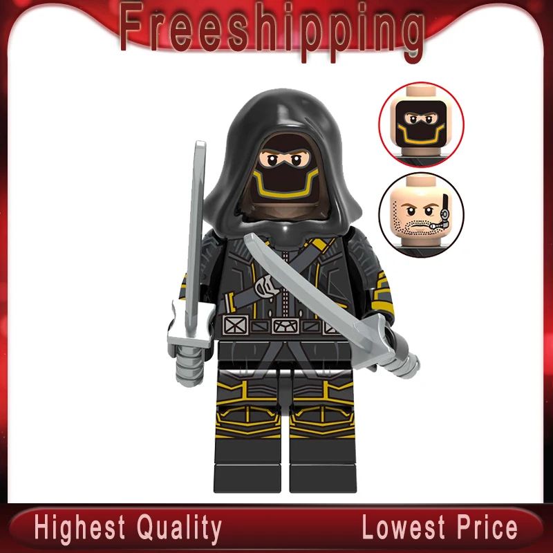 

Avengers 4 Endgame Super Heroes Hawkeye Rocket Raccoon Doctor Strange Pepper Building Blocks Bricks Toy For Children XH1246