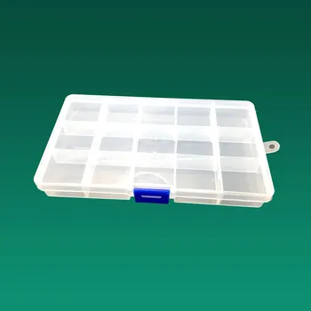 

Model tool box toolbox small parts box 15 grid tool accessory box TOO-35