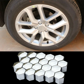 

Foal BurninCar Wheel Nut Caps Auto Hub Screw Cover for Citroen C4 C5 C2 for Peugeot 207 208 301 307 308 408 508 2008 3008 for DS