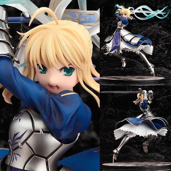 2019 GSC Anime Fate Stay Night Saber FGO Lily Excalibur PVC Action ...