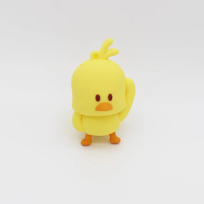 Cartoon Duck Pen Drive Creative Usb Flash Drive 64GB 32GB 16GB 8GB 4GB Memory Stick pendrives