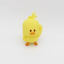 Cartoon Duck Pen Drive Creative Usb Flash Drive 64GB 32GB 16GB 8GB 4GB Memory Stick pendrives