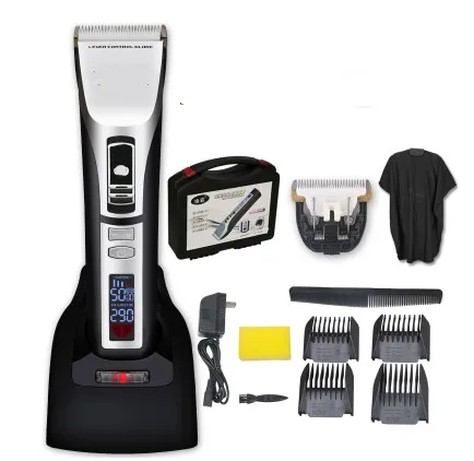 

Professional Electric Men's Hair Clipper LED Show Rechargeable Hair Trimmer For Salon Barber Hair Cutting Machine Speed Control