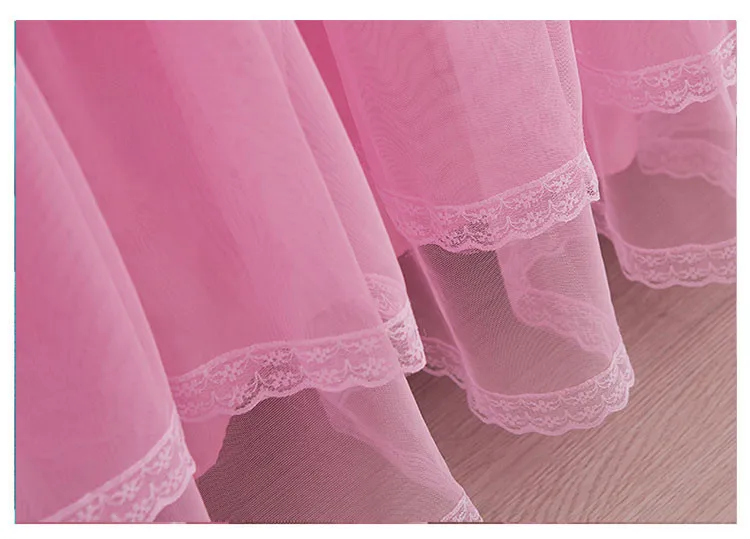 Пурпурное кружевное покрывало на двуспальную кровать, наволочки для подушек, 1/3 шт. комплект наряда принцессы простыня романтический постельное белье крышка Falda de cama/Jupe de горит