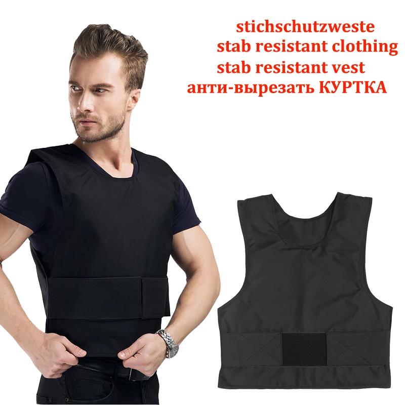 1 story stab resistant vest Lightweight soft for police use O neck