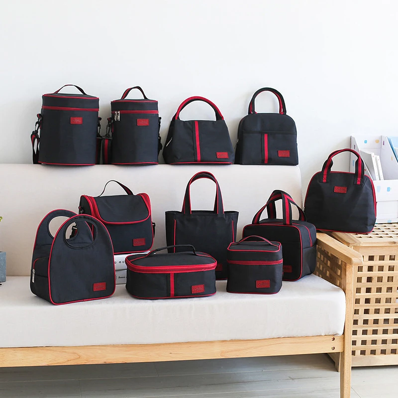 Thermal Lunch font b Bag b font Women Portable Insulated font b Cooler b font Bento