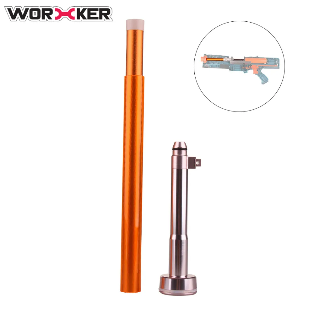 

Worker Long Sniper Modification Short Bullet Set for Nerf Zombie Strike ZED Squad Longshot CS-12 N-Strike Elite Longshot